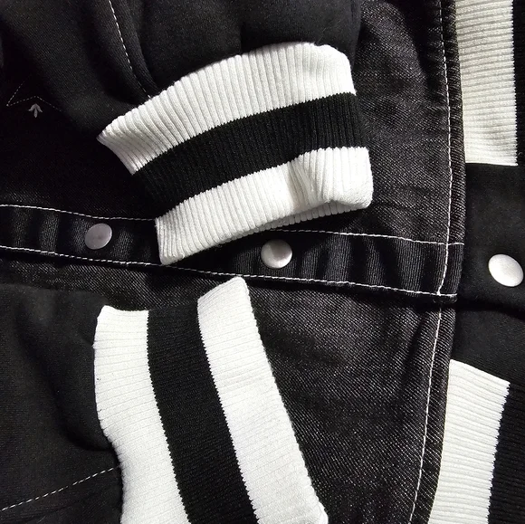 Vintage SEAN JOHN SeditionariesPunk Style Denim Jacket XXL